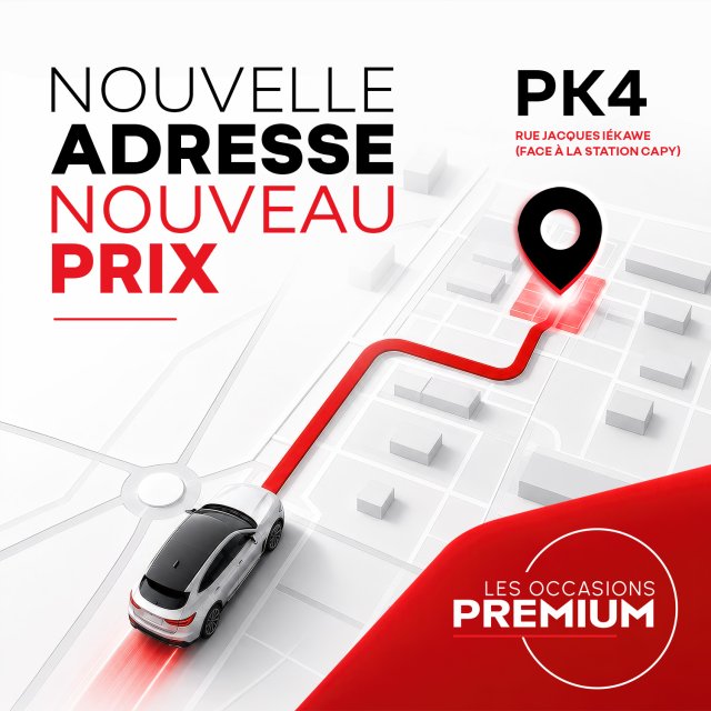 Les Occasions Premium déménage au PK4