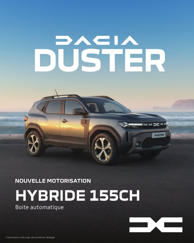Dacia Duster Hybride 155ch